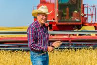 Bob Quinn, regenerative farmer and President and Founder of Kamut International